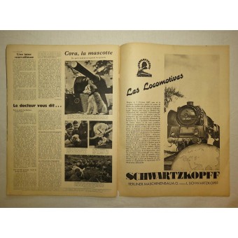 “Segnale”, Nr.22, Novembre 1941, rivista tedesca in lingua francese. Espenlaub militaria
